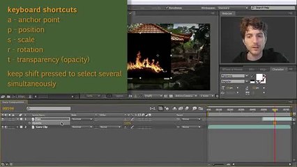 After Effects Beginner Tutorial Clip5-2