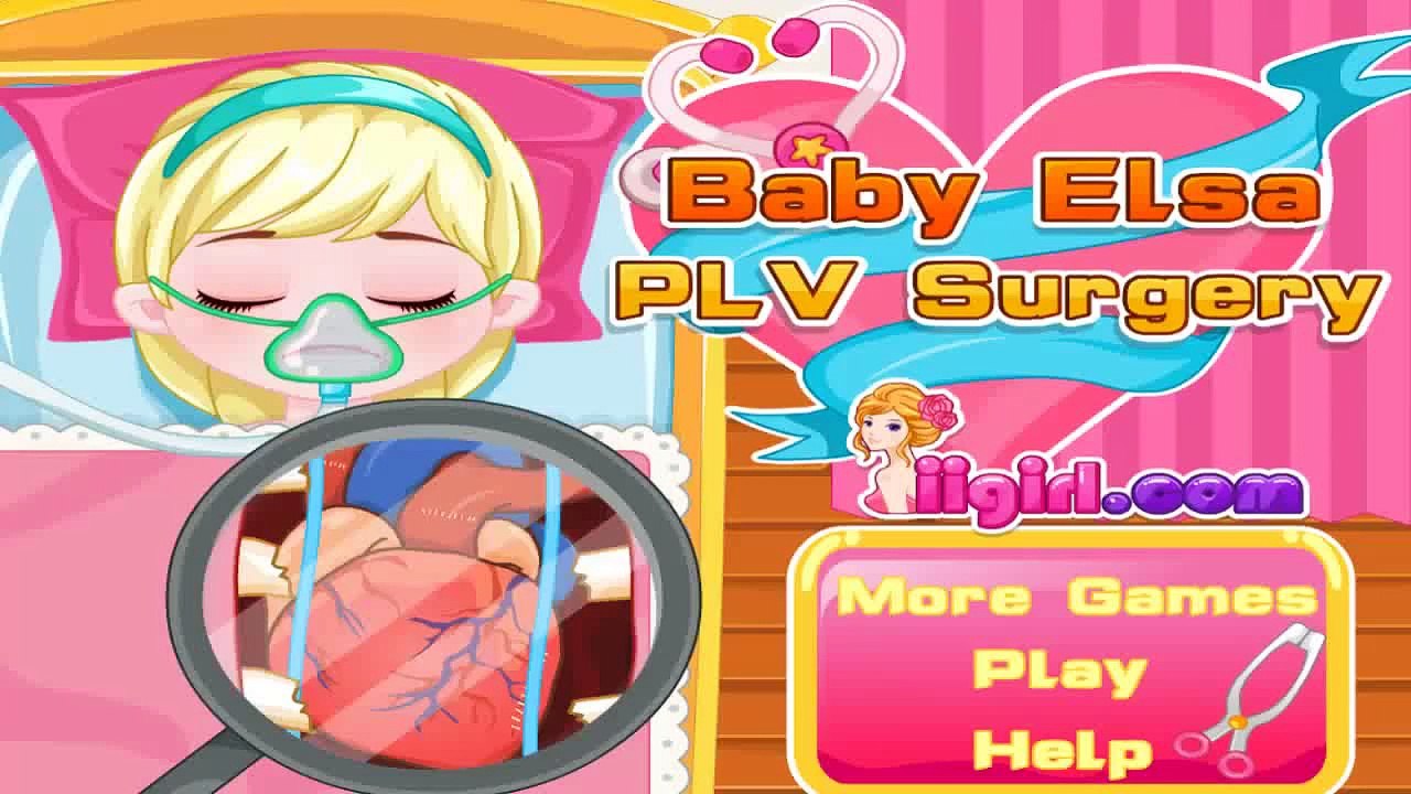 Baby Elsa PLV Surgery - Frozen Games To Play - totalkidsonline