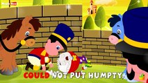 Karaoke: Humpty Dumpty Songs With Lyrics Cartoon/Animated Rhymes For Kids