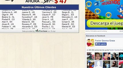 Factor Quema Grasa : "Garantizado"