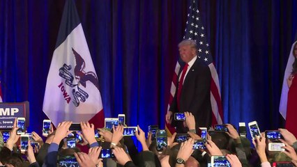 Trump reconnaît la victoire de Cruz dans l'Iowa
