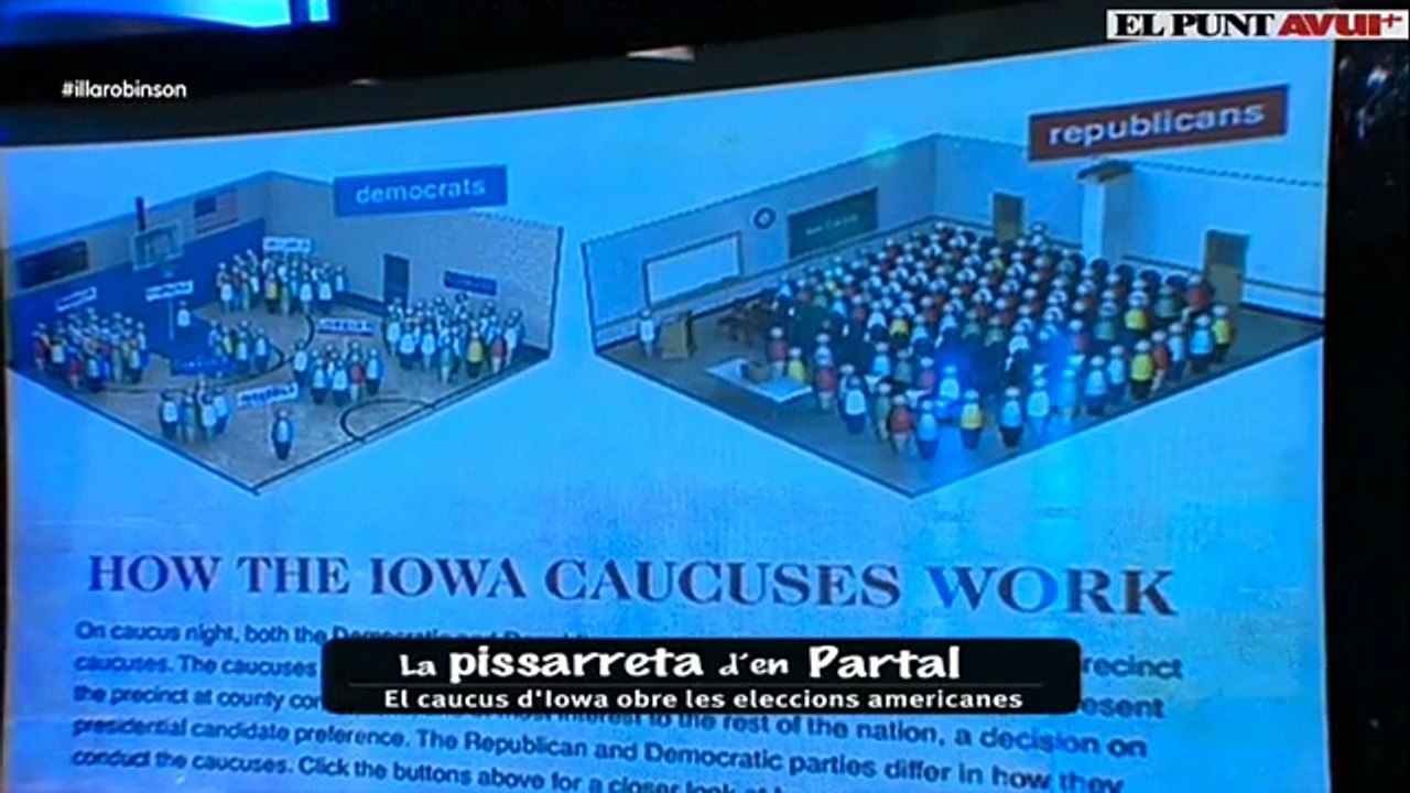 La Pissarreta d'en Partal: El caucus d'Iowa obre les eleccions americanes