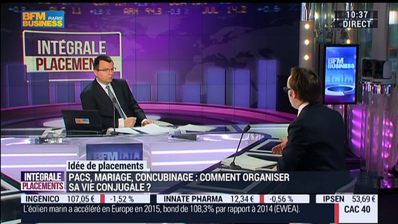 Idées de placements: Pacs, mariage, concubinage: Comment organiser sa vie conjugale ? - 02/02