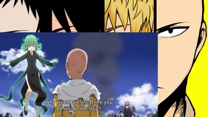 Onepunch Man funny - Tatsumaki got ignored by Genos and Saitama