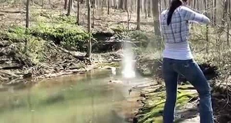 A girl who knows how to shoot