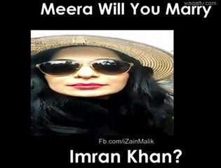 Imran Khan Reacted on Meera’s Statement “Imran Khan Mere Walid Ki Umer Ke Hain”