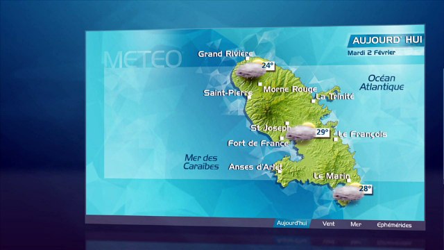 METEO MATIN MARTINIQUE 020216