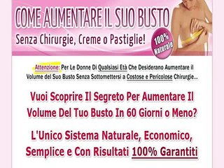 Come Aumentare Il Suo Busto