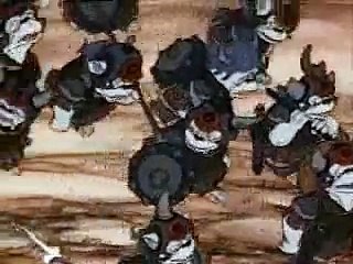 1980's animated Lord of the Rings, complete with funky orc singing