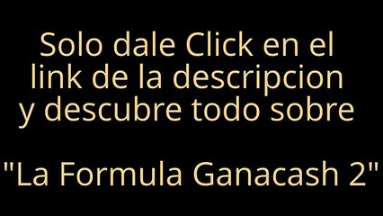 Formula GanaCash 2 de Cristina del Castillo | La Formula Ganacash al Descubierto