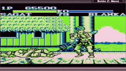 [Game Boy] Street Fighter II - Sagat