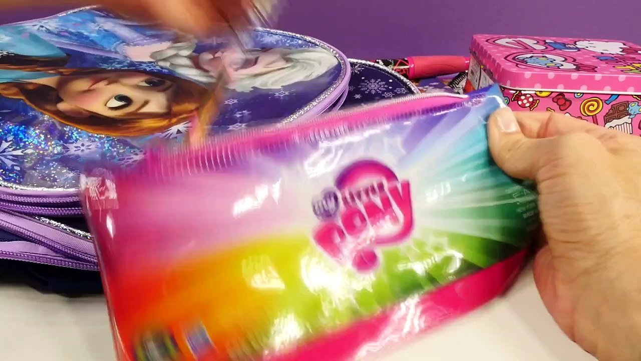 SURPRISE BACKPACK Shopkins Frozen Barbie Monster High My Little Pony Play Doh Surprise Egg