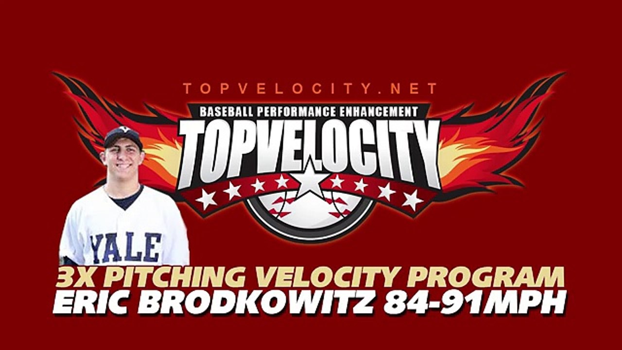 Eric Brodkowitz 84-91MPH - 3X Pitching Velocity Program