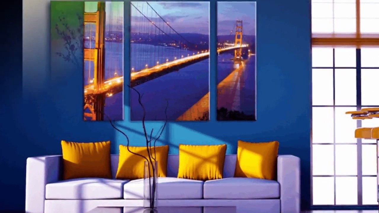 Модульные картины в интерьере