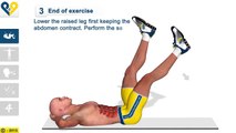 Best lower ab exercises: Legs elevation in 4 strokes