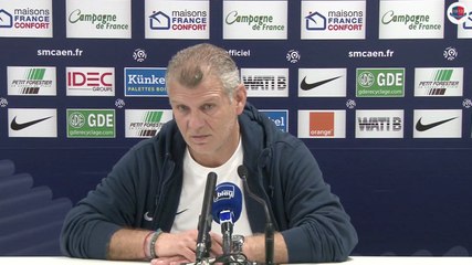 La conférence de presse avant LOSC Lille - SMCaen