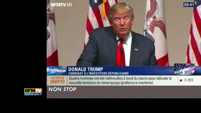 Je pourrais me pointer au milieu de la 5ème Avenue et tuer quelqu'un, je ne perdrais pas un seul électeur ok? - Le Zapping - 02/02/15 - CANAL +