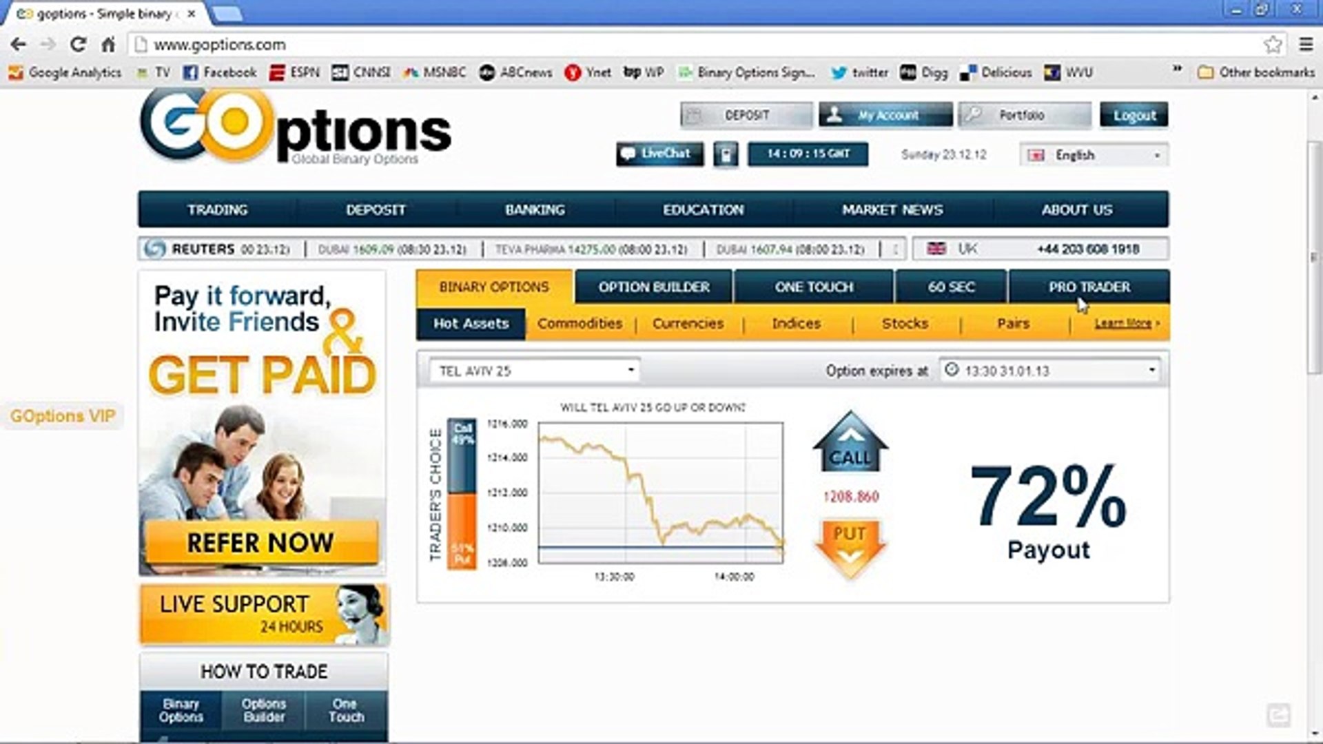 ⁣Binary Options Signals Webinar - GOption Review Video and QA with CEO/Owner