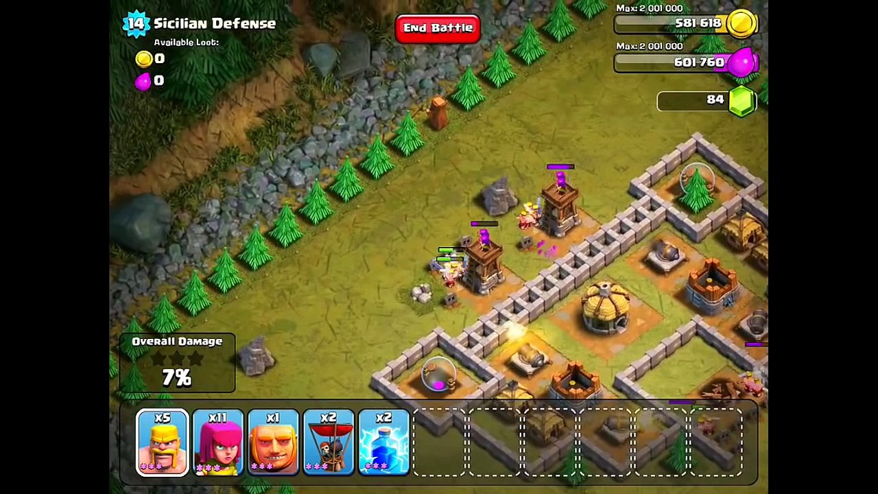 Clash of Clans Level 26 - Sicilian Defense
