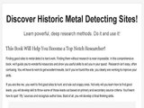 How To Research For Treasure Hunting And Metal Detecting - E-book