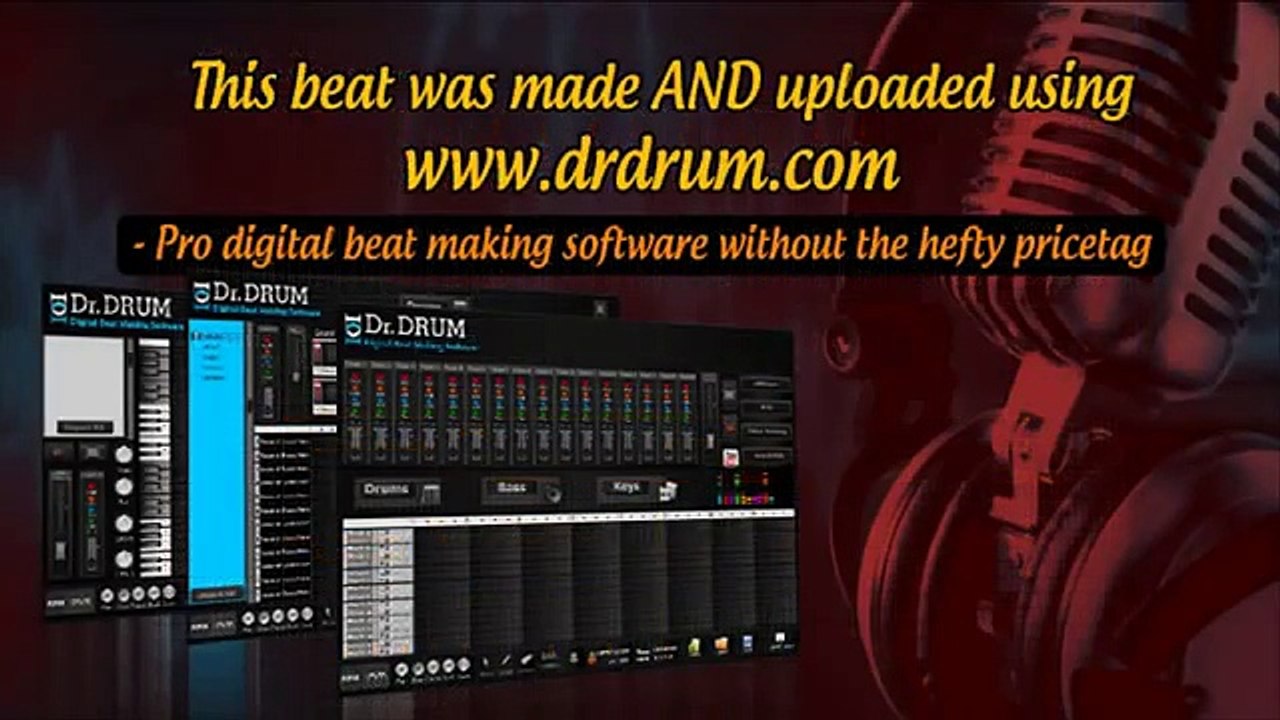 Dr Drum - Music mixing software for MAC and PC