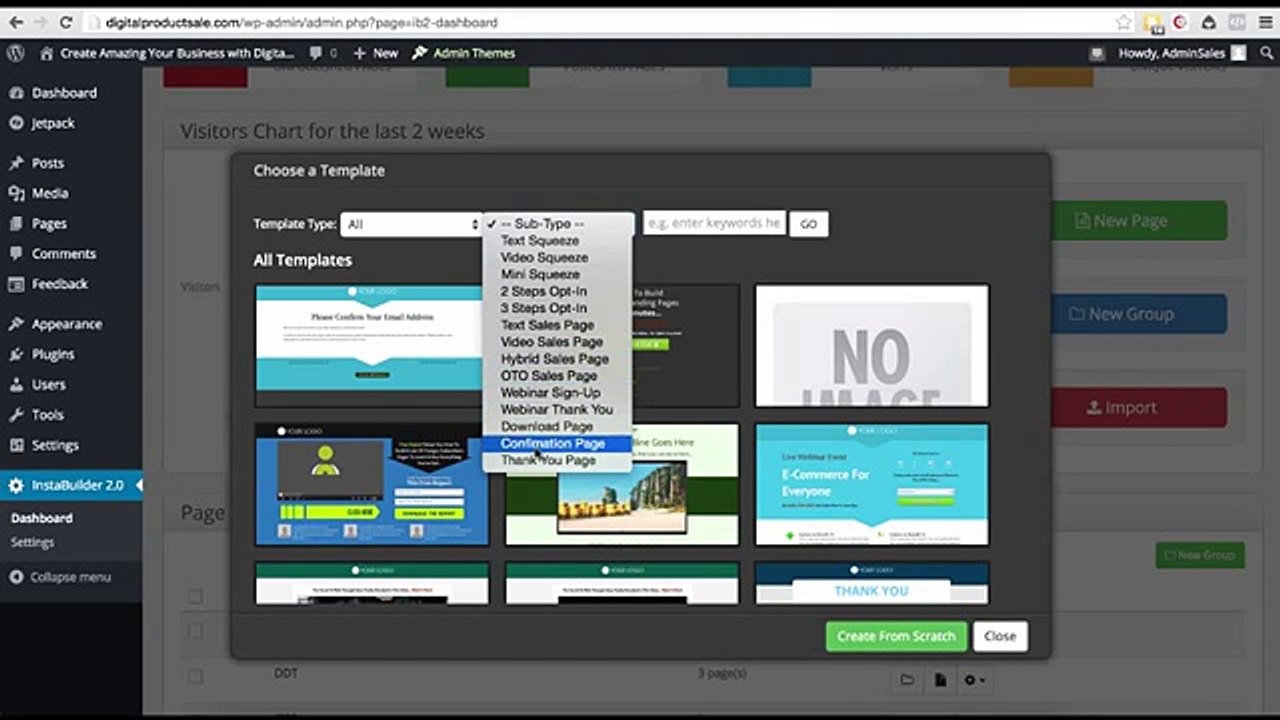 Demo Instabuilder