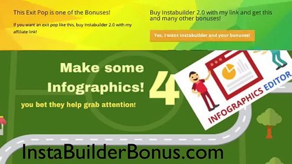 instabuilder 2 0 bonus numbers 4 and 1: infographics and ecover graphics software