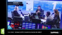 C à Vous : Thomas Sotto dévoile ses talents de chanteur en reprenant Dalida (Vidéo)