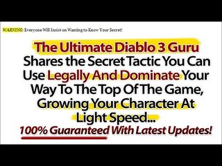 Diablo 3 Gold Secrets - What are the three artisan classes of Diablo 3?