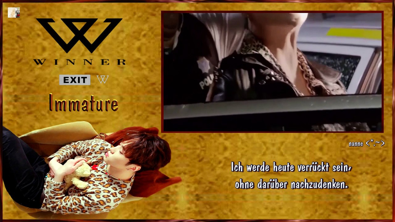 Winner - Immature MV k-pop [german Sub] Mini Album EIXT:E