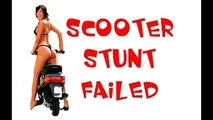 whatsapp funny videos scooter stunt failed - Very funny moment of 2016 - Hilarious fail video - try not to laugh