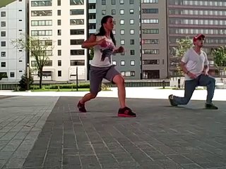 Kathy & Andy playin around with TACFIT