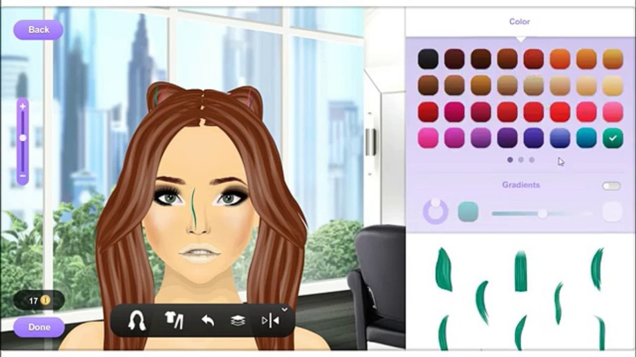 Sun Hi Song ( Hair Tutorial ) From the serie make it pop #Nick