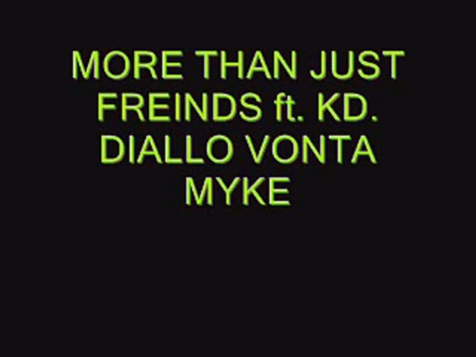 More Than Just Friends