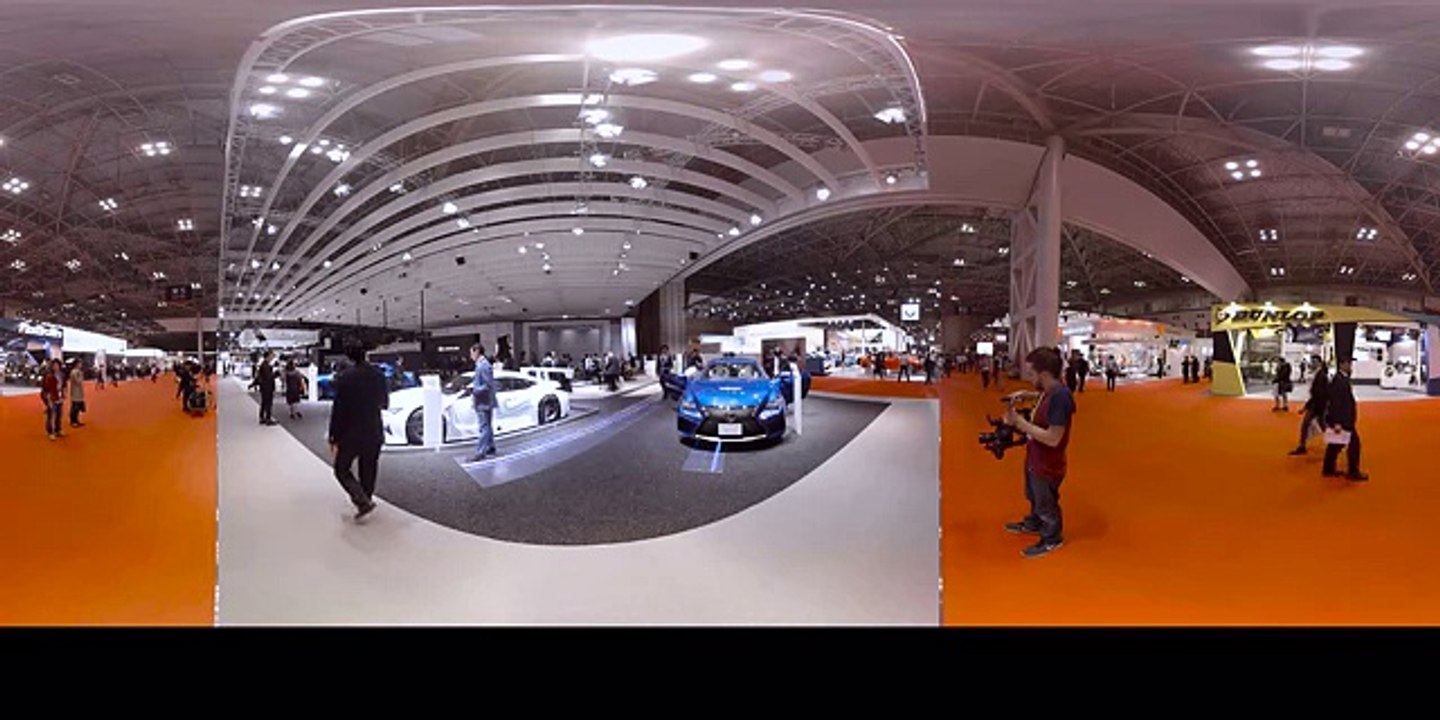 A 360° Interior View of the Lexus RC F- Tokyo Motor Show 2015 - レクサス RC F インテリア 360°