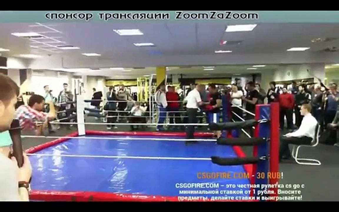 Симонов vs Немагия. Выход на ринг.