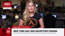 New York Wants to Ban the Sale of Encrypted Smartphones - IGN News