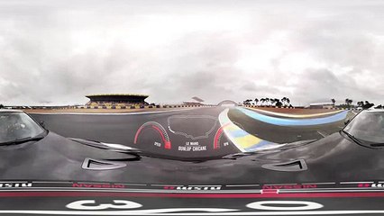 INCREDIBLE 360 DEGREE VIDEO! GT-R Drives First EVER 360 VR lap of #LeMans #GTR #NISMO