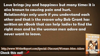 The Woman Men Adore Review Does It Work | Woman Men Adore