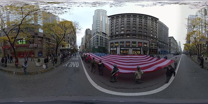 #UnitedWeMarch - Virtual Veterans Day Parade [YouTube360]