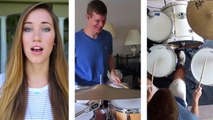 MAGIC! Don't Kill the Magic (Acoustic Drum Cover) - Gardiner Sisters ft. Austin Helms.