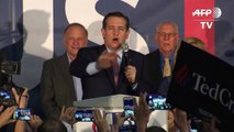 Ted Cruz slams 'Washington establishment' after caucus win