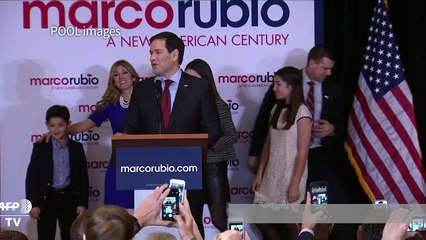 Republican Marco Rubio comes third in Iowa caucus