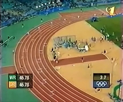 Легкая атлетика. Олимпийские игры 2000, Сидней, легкая атлетика, 400 метров с барьерами