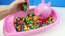 Peppa Pig Bathtime Gumball Bath Surprise Toys Juguetes de Peppa Pig