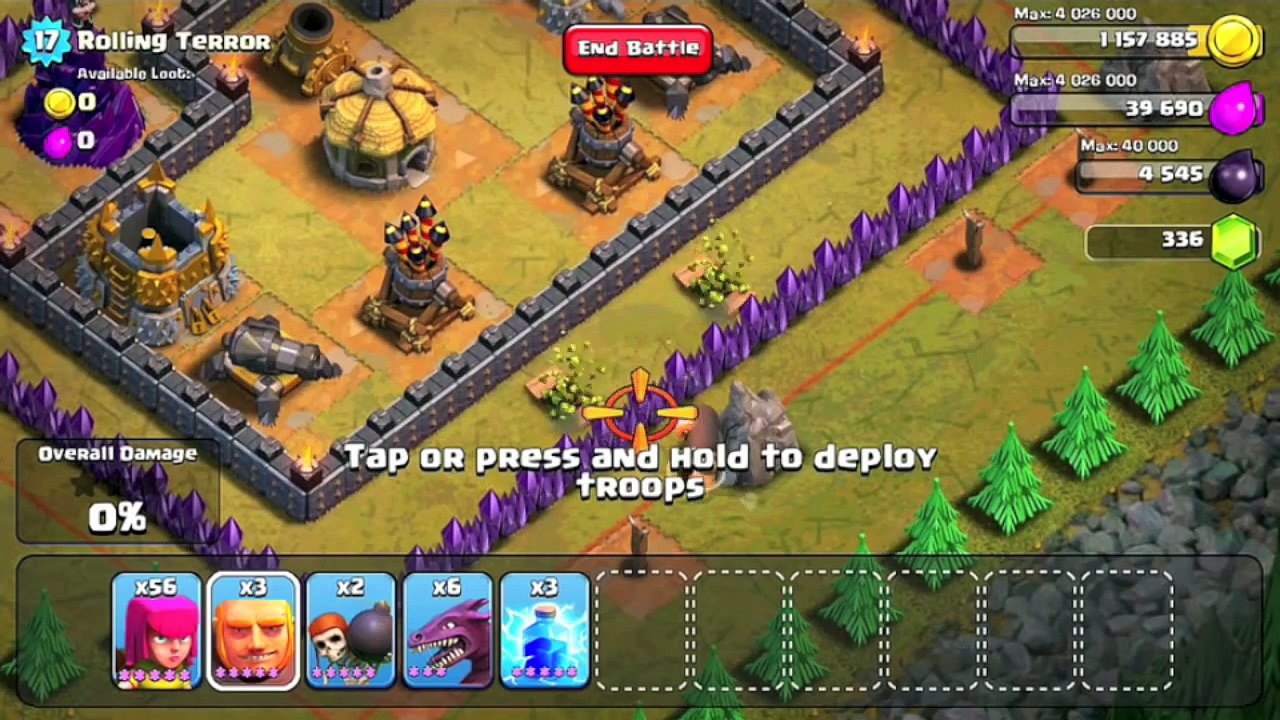 Clash of Clans Level 47 - Rolling Terror
