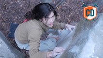 Barefoot Boulderer Repeats L'Alchemist 8B  | Climbing Daily,...