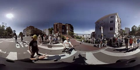 Freeboarding- San Francisco (360 Video)