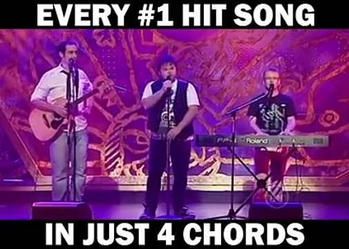 Ils rechantent toutes les musiques numéro 1 avec seulement 4 accords