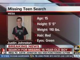 Police searching for missing boy in Mesa